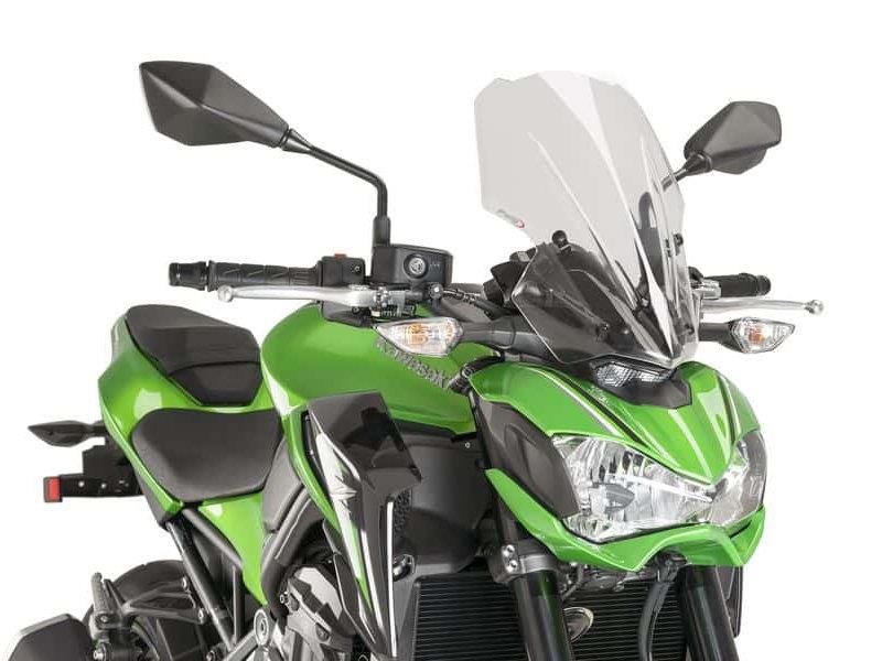PUIG New Generation Touring Screen Clear for Kawasaki Z900 17-19 9392W