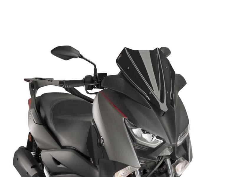 PUIG V-Tech Line Sport Screen Black for Yamaha XMax 125/300/400 17-23 9474N