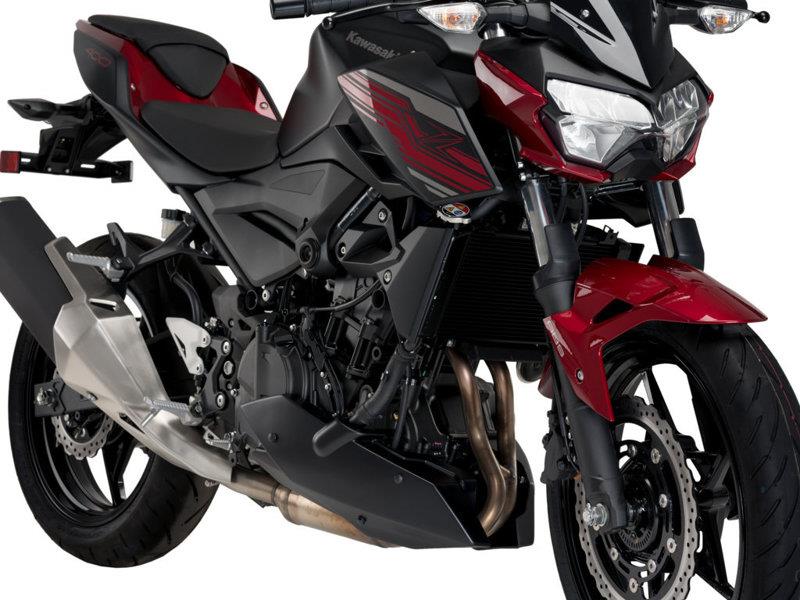 PUIG Engine Spoiler Carbon Look for Kawasaki Z400 19-20 3554C