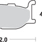 Sbs HS Street Excel Sintered Front Brake Pads For Yamaha XVS 950 C 91-22 663HS