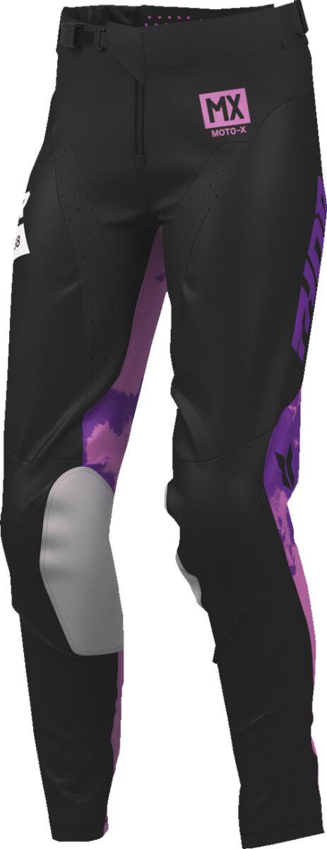 THOR Women's Launchmode Bleach Pants Purple/Black