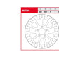 Trw Brake Rotor Fixed Round For Harley Davidson FXBR 1923 2007-2026 MST504