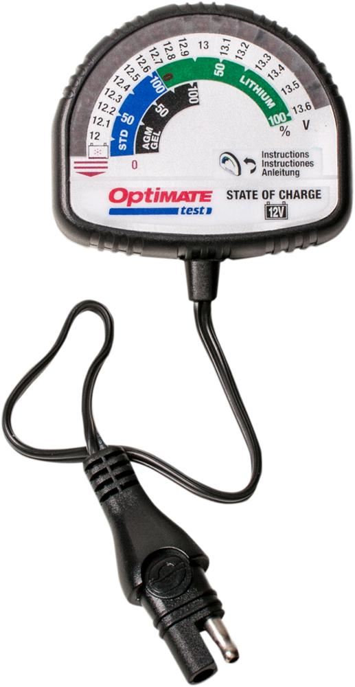 Optimate Lithium State Of Charge Battery Tester TS-126