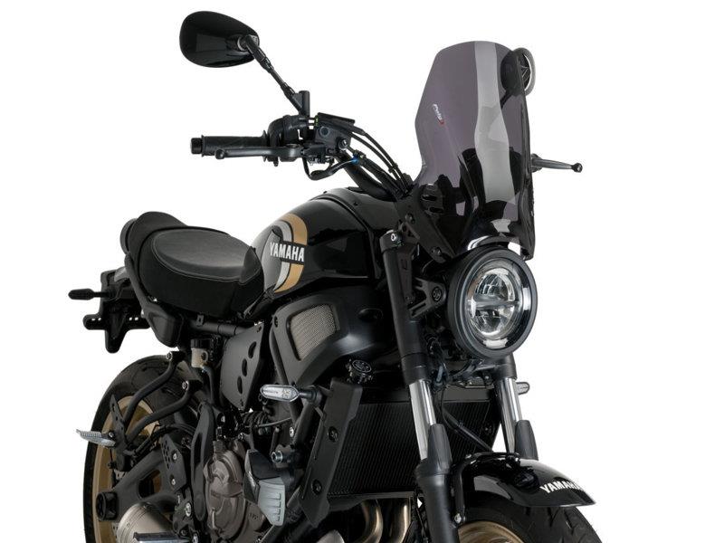 PUIG New Generation Sport Screen Black for Yamaha XSR 700 22-25 21430N