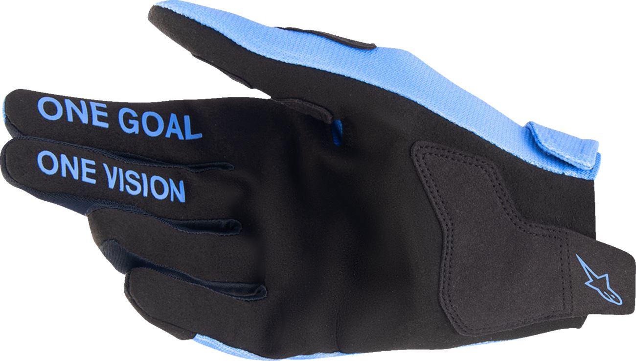 Alpinestars Youth Radar Gloves Blue Black