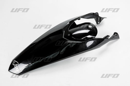 UFO REAR FENDER W/PINS KTM EXC BLACK KT4032-001