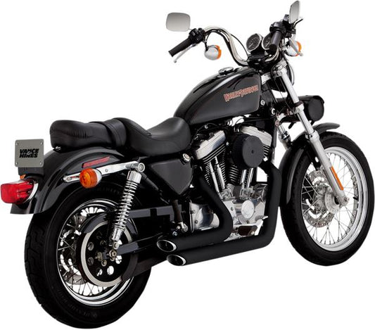 Vance & Hines Shortshots Staggered Exhaust System SS For HD XL 883 C 99-03 47223
