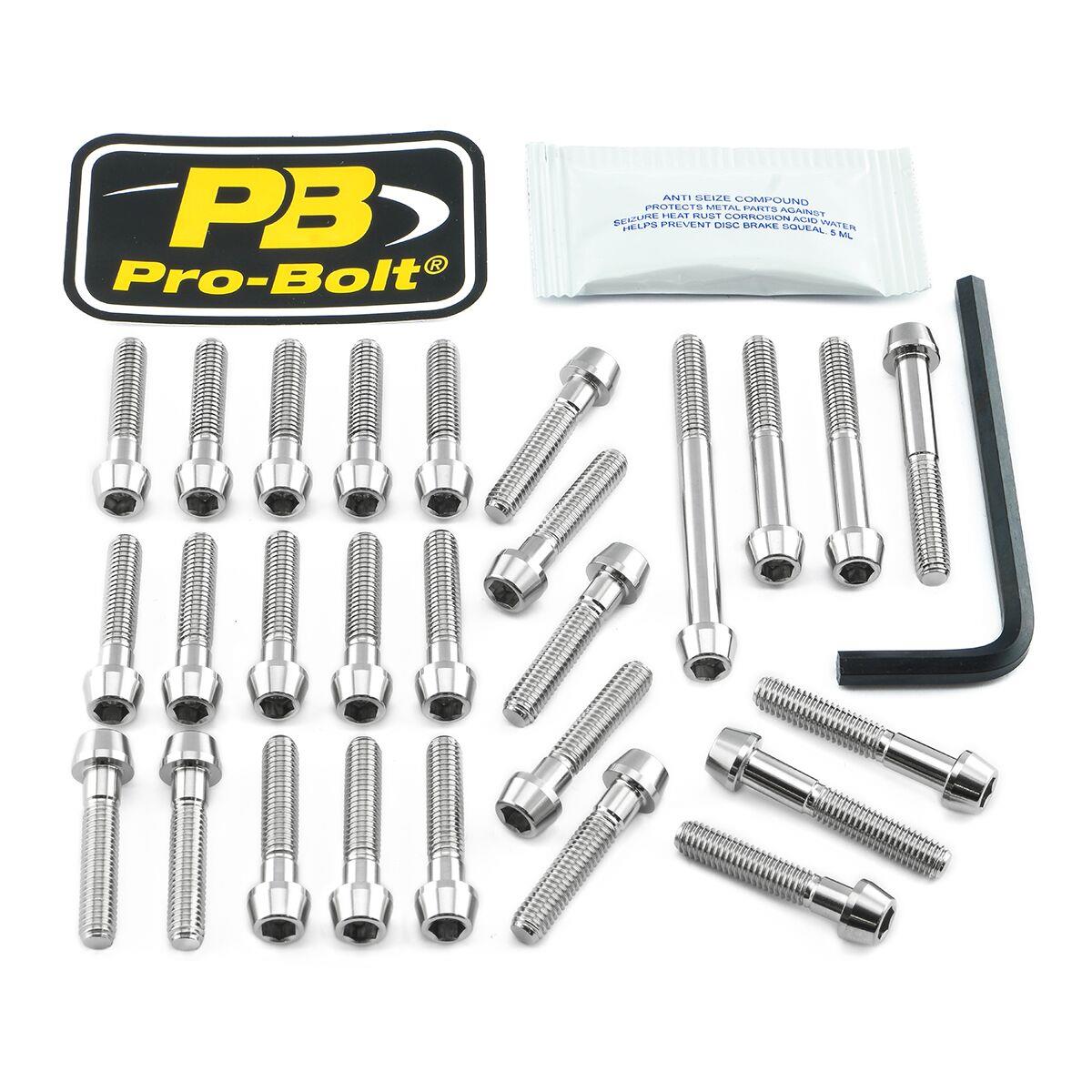 Pro Bolt Stainless Steel Engine Bolt Kit For Suzuki GSX-R 1000 12-16 ESU161SS
