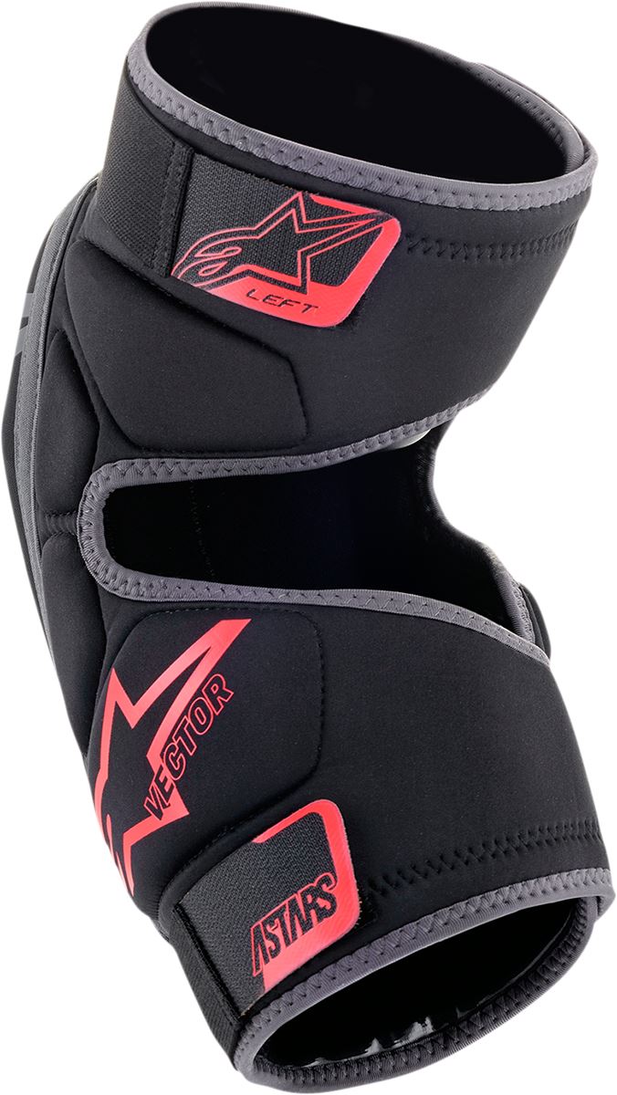 Alpinestars Vector Knee Protectors Black Red