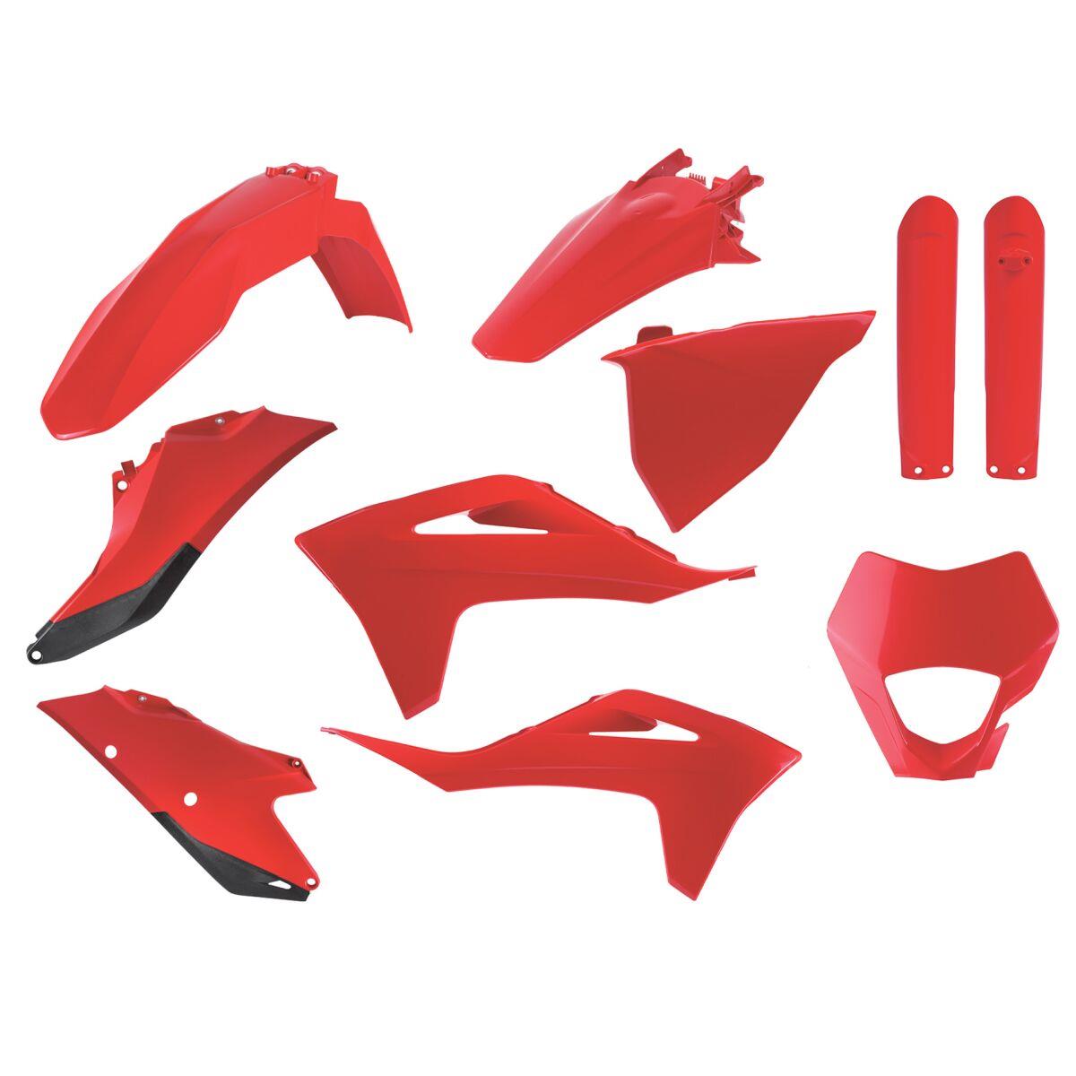 Polisport Replacement Body Kit Full For Gas Gas EC 250 2021-2023 Red 91116