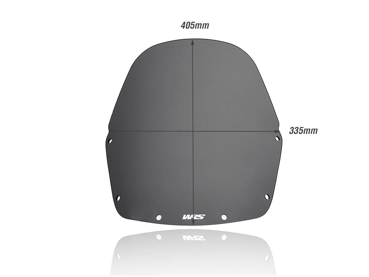 WRS Windscreen Honda Xrv750 Dark Smoke Ho037fs