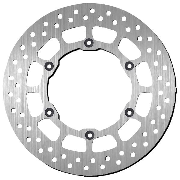 Sbs Brake Rotor Standard Round For Yamaha WR 400 F 1992-2000 Silver 5123