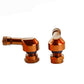 Puig Race Tyre Valves 11mm Orange 20520N