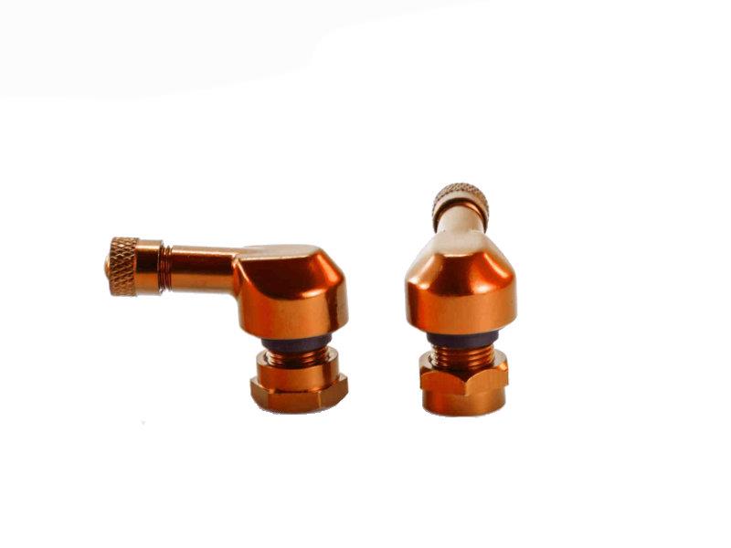 Puig Race Tyre Valves 11mm Orange 20520N