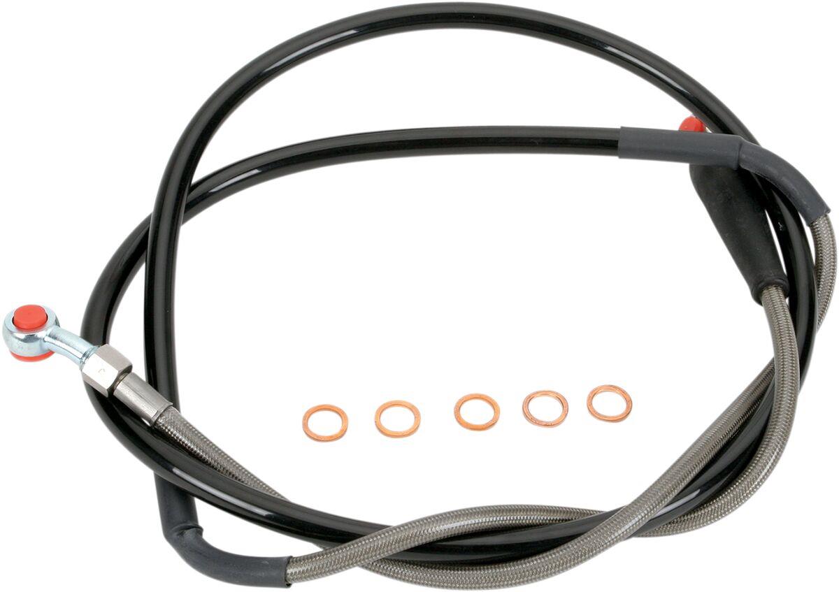 Moose Offroad Braided Brake Line For Yamaha WR 250 F 1998-2004 Y01-1-046/P