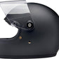 BILTWELL Gringo S White, Black Motorcycle Helmet