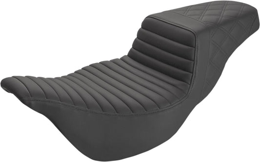 Saddlemen Roll Front Rear Stitch Extended Seat HD 08-22 Models 808-07B-176E