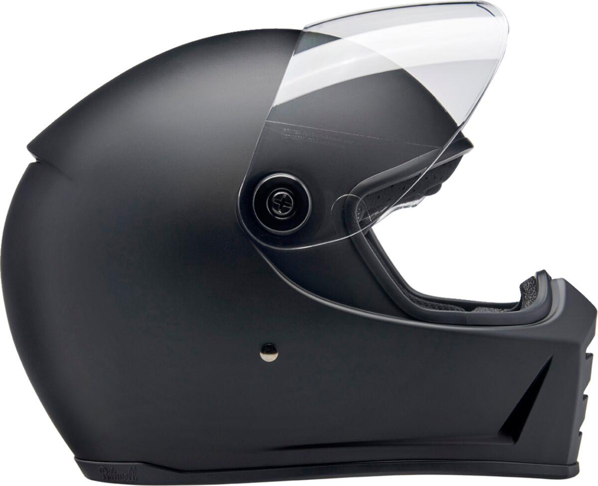 BILTWELL Lane Splitter Flat Black Motorcycle Helmet