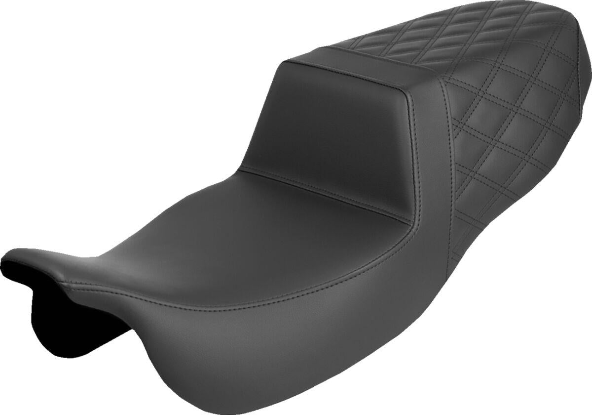Saddlemen Step-Up Seat For Harley Davidson FLRT 1868 2015-2025 Black 815-07-173