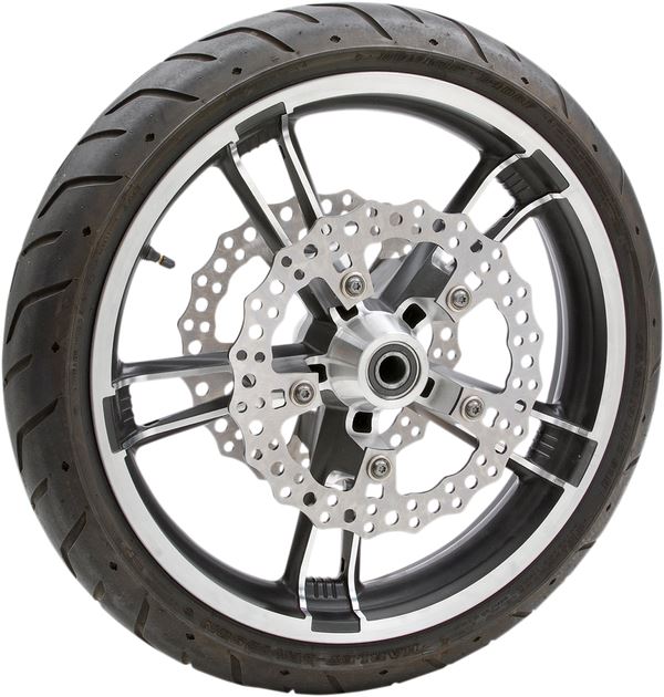 Arlen Ness Jagged Floating Rotor Stainless Steel For HD FLTRXSE 1977 06-24 02-788