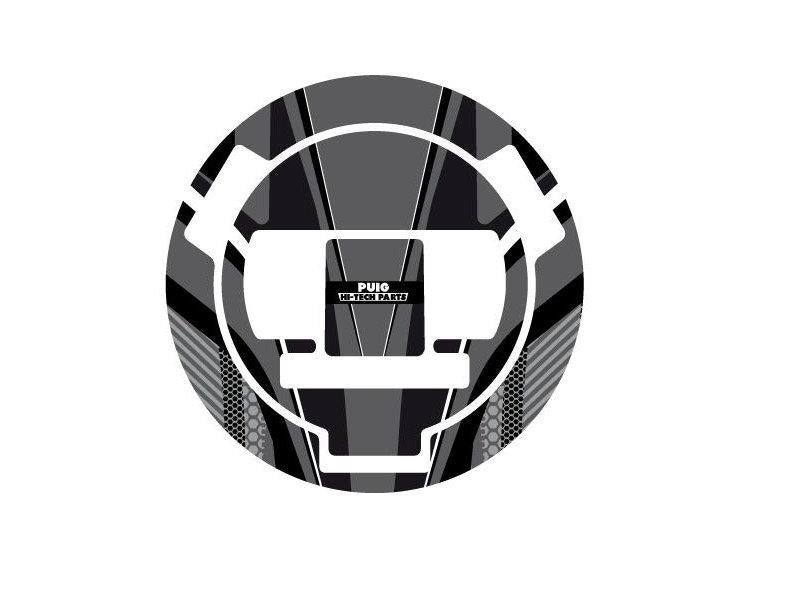 Puig Radikal Fuel Cap Protector Grey 4258G