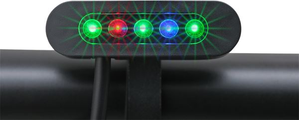 Daytona Black Waterproof LED Clamp Mount 25/22mm Micro Indicator Light 86531