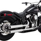 Vance & Hines Eliminator 300 Slip-On Mufflers Chrome For HD FXLRS 1923 18-24 16312