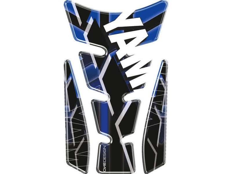 Puig Wings Tank Pad With Yamaha Logo Blue 21072H