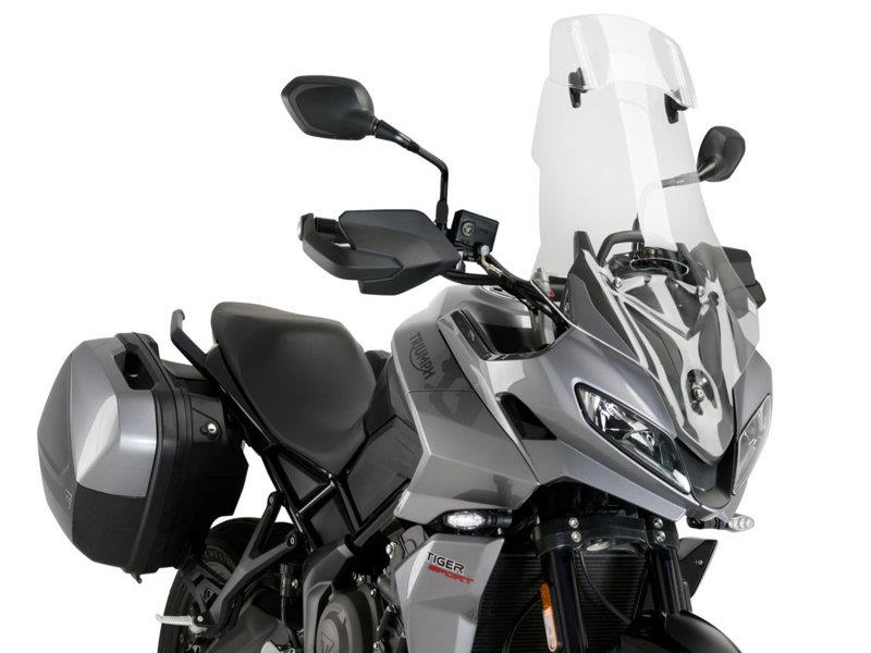 PUIG Touring Screen w/ Extender Clear for Triumph Tiger 660 Sport 22-25 21403W