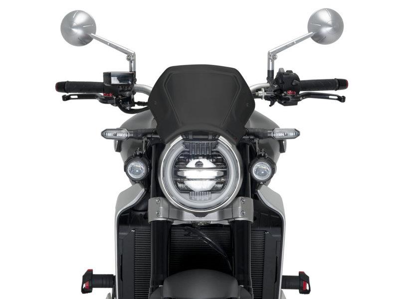 Puig Aluminium Fly Screen Black 7003W
