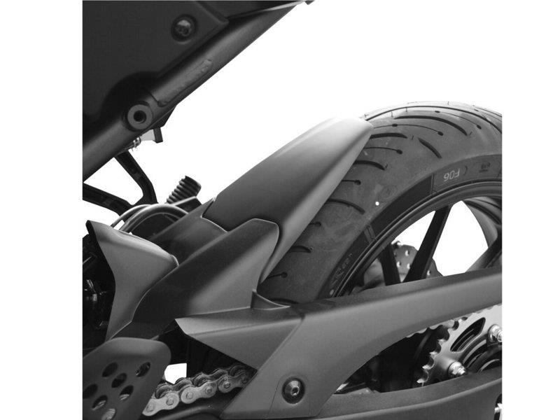 PUIG Rear Mudguard Extender Matt Black for Yamaha MT-07 14-27 9911J