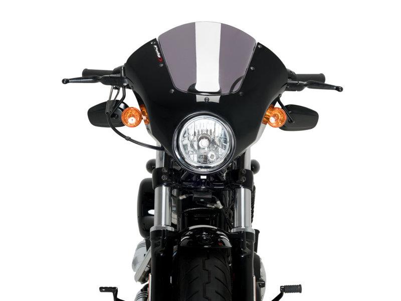 PUIG Dark Night Screen Dark Smoke for Harley Davidson Sportster Forty Eight XL1200X 15-20 21098F
