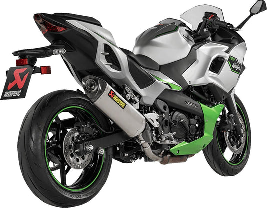 Akrapovic Slip-On Line Muffler TI For Kawasaki Ninja 7 ABS 2024 S-K4SO9-HRT