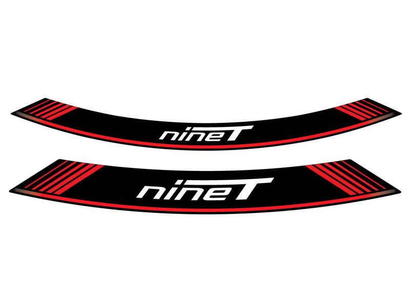 Puig Wheel Rim Stickers Red 21716O