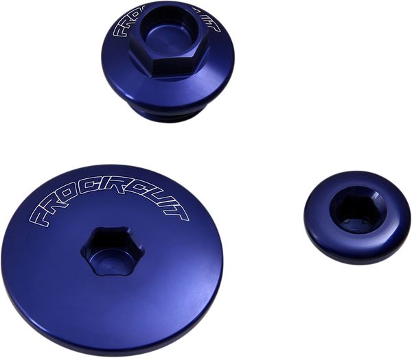 Pro Circuit Engine Plug Kit For Yamaha YZ 250 F 2010-2020 Blue PC4009-0019