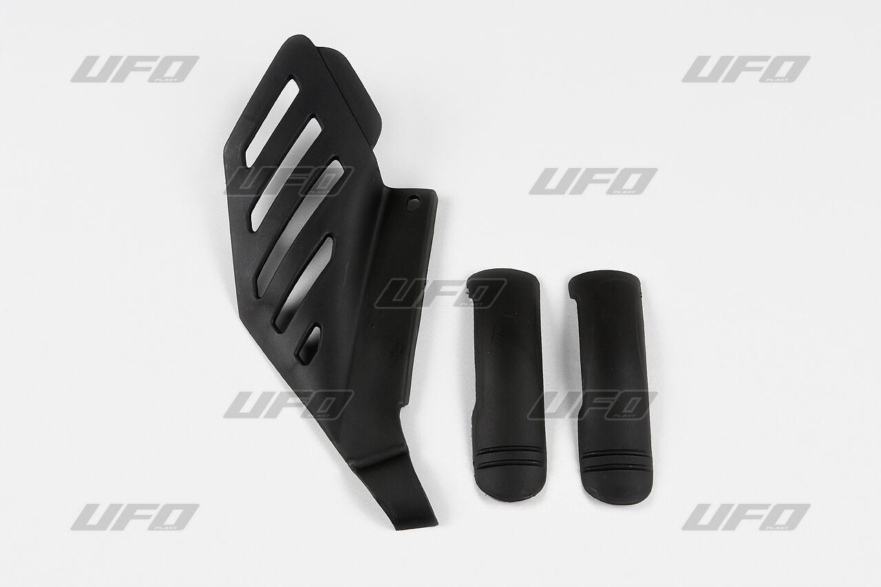 UFO Frameguards For KTM Exc 250 2007 Black KT03087001
