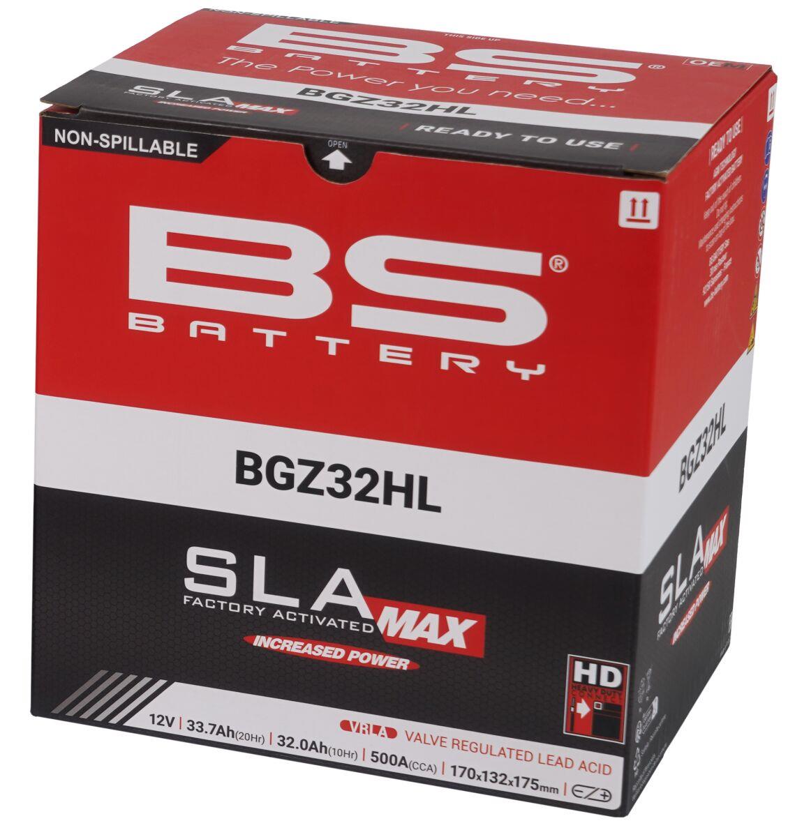 Bs Battery SLA MAX AGM Maintenance-Free Battery For BMW R 18 1973-2026 300935
