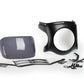 Puig Retro Black Semi Fairing And Screen 180mm Dark Smoke 20432F