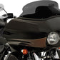 MEMPHIS SHADES Spoiler Cruiser Windshield Black Flared MEP86011