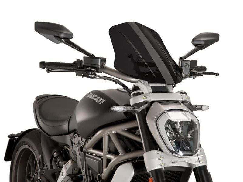 Puig New Generation Adjustable Screen Dark Smoke 22333F