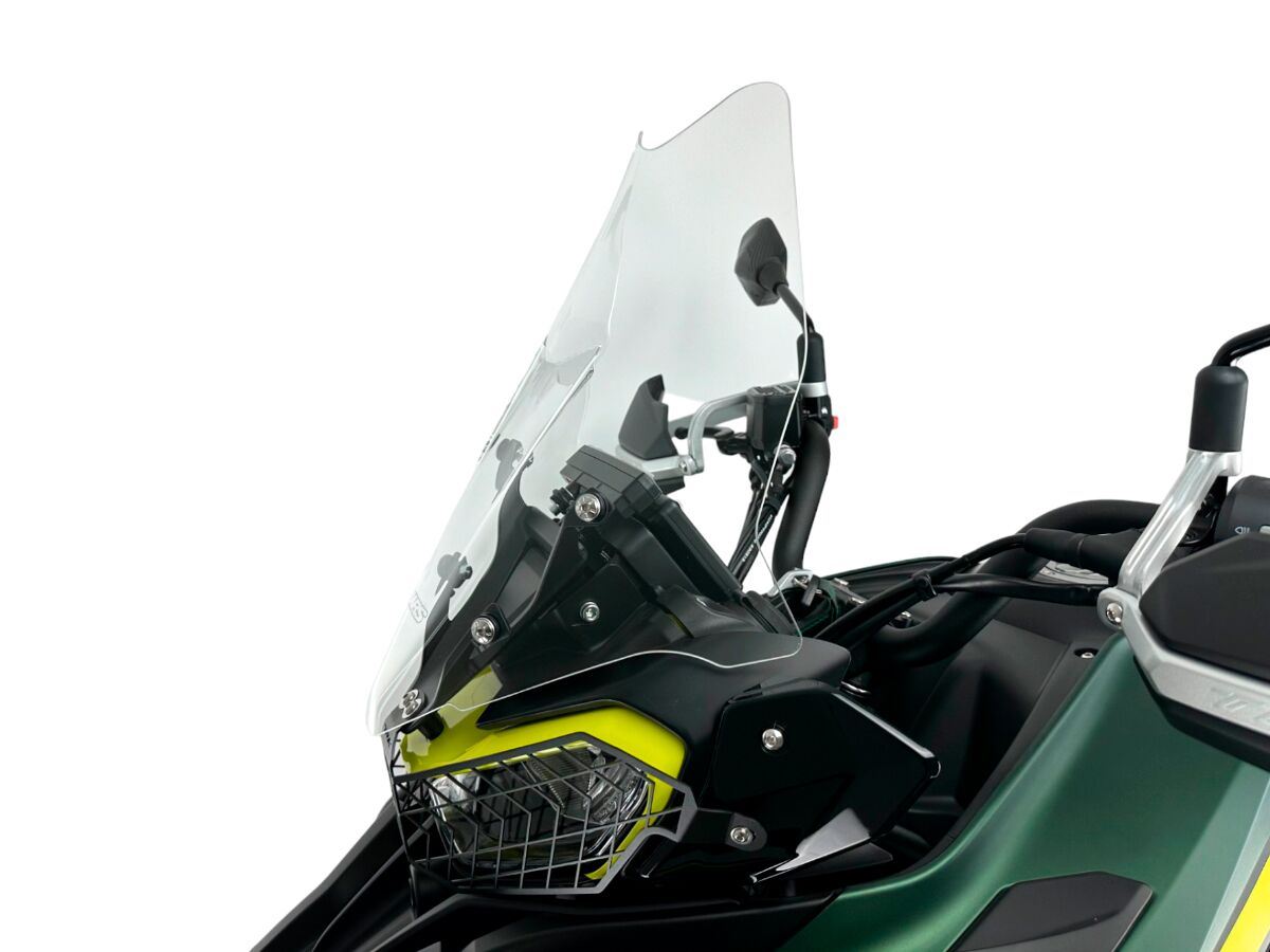 WRS Windscreen Touring For Benelli TRX 702/X Clear Predrilled Fixed BE008T