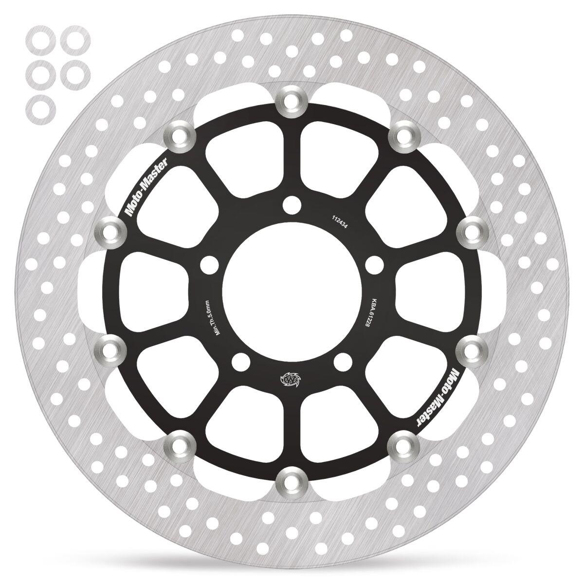 Moto-Master Halo Series Floating Rotor For Kawasaki Z H2 1000 2020-2025 112434
