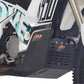 AXP RACING Xtrem Skid Plate For 450 Black AX1746