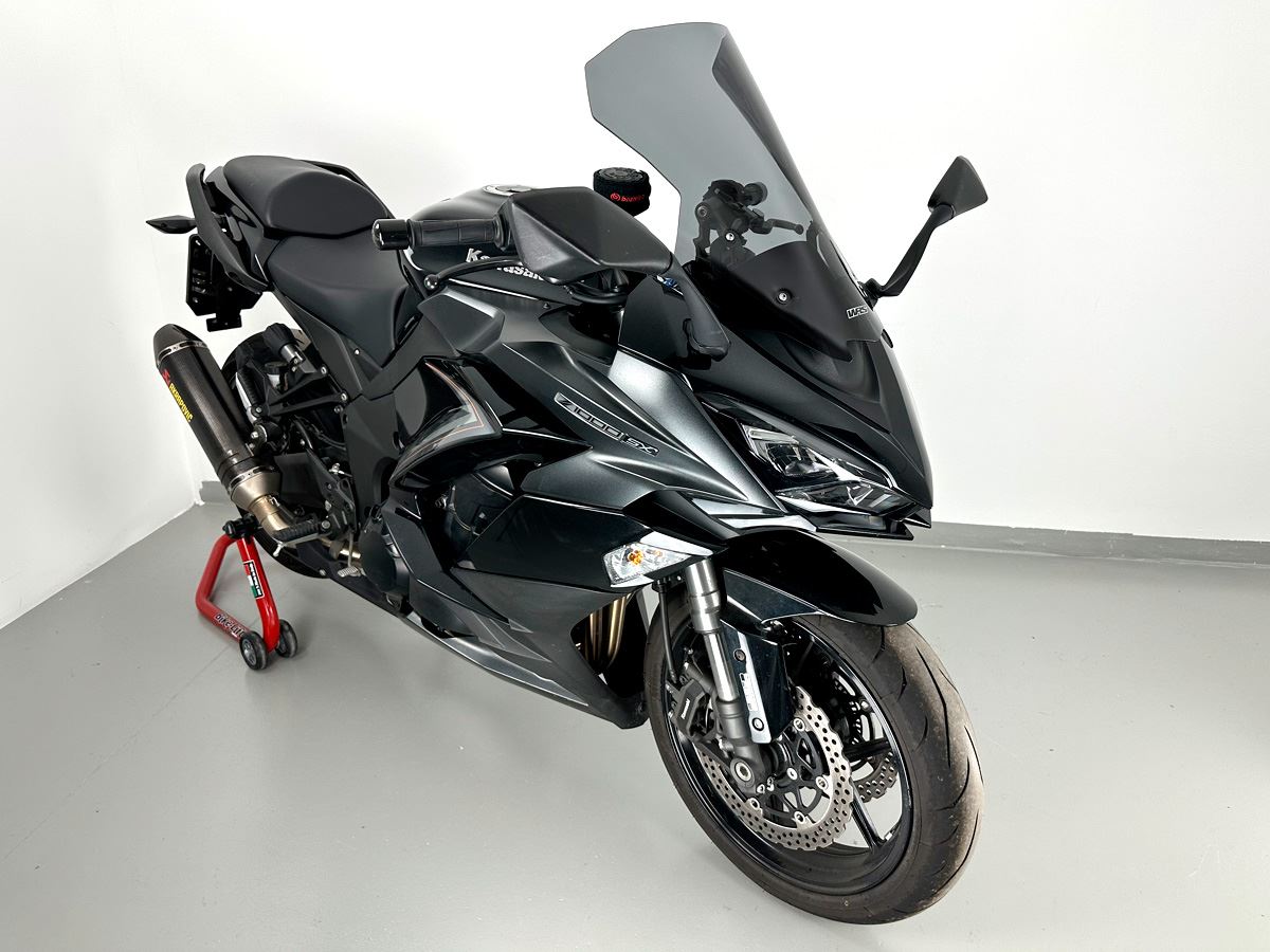 WRS Windscreen Capo Kawasaki Z1000sx Dark Smoke Ka014fs