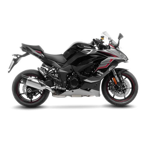 Leovince Muffler Lv-14 R For Kawasaki Ninja 1000 SX/Tourer 20-24 Silver Stainless Steel 15602