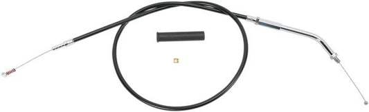 Drag Specialties Black Vinyl Cable For Harley FLST 1340 1981-1989 Black 4340100B