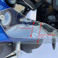WRS Deflectors Gs BMW R1200 Adventure Clear Bm043t