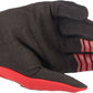 Alpinestars Youth Full Bore Gloves Red Black White