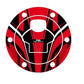 Puig Radikal Fuel Cap Protector Red 4254V