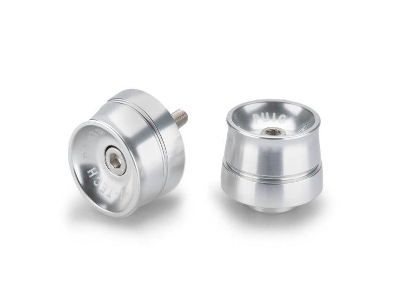 Puig Speed Bar Ends Silver 21895J